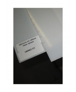 1 plaque en acrylate GS incolore transparent - 1,00 x 740 x 1000mm ( 104 189 )