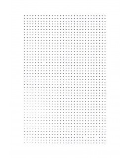 plaque en carton perforé blanc - 300gr/m2 - 230 x 320mm ( 210 501 )