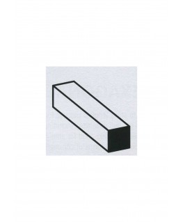 barre en aluminium de section carrée - 3,00 x 3,00 x 1000mm ( 301053 )