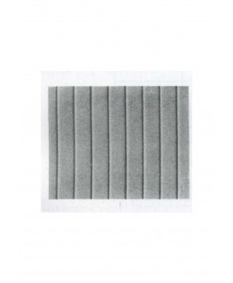 aire de plancher en polystyrène gaufré - couleur(s) : gris - 0,50 x 175 x 300mm - échelle : 1/50 ( 603003 )