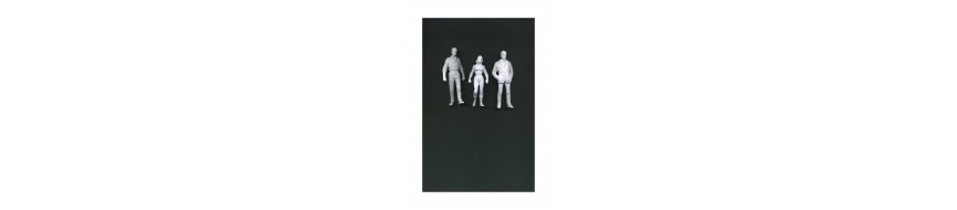 Personnages et silhouettes pour maquettes